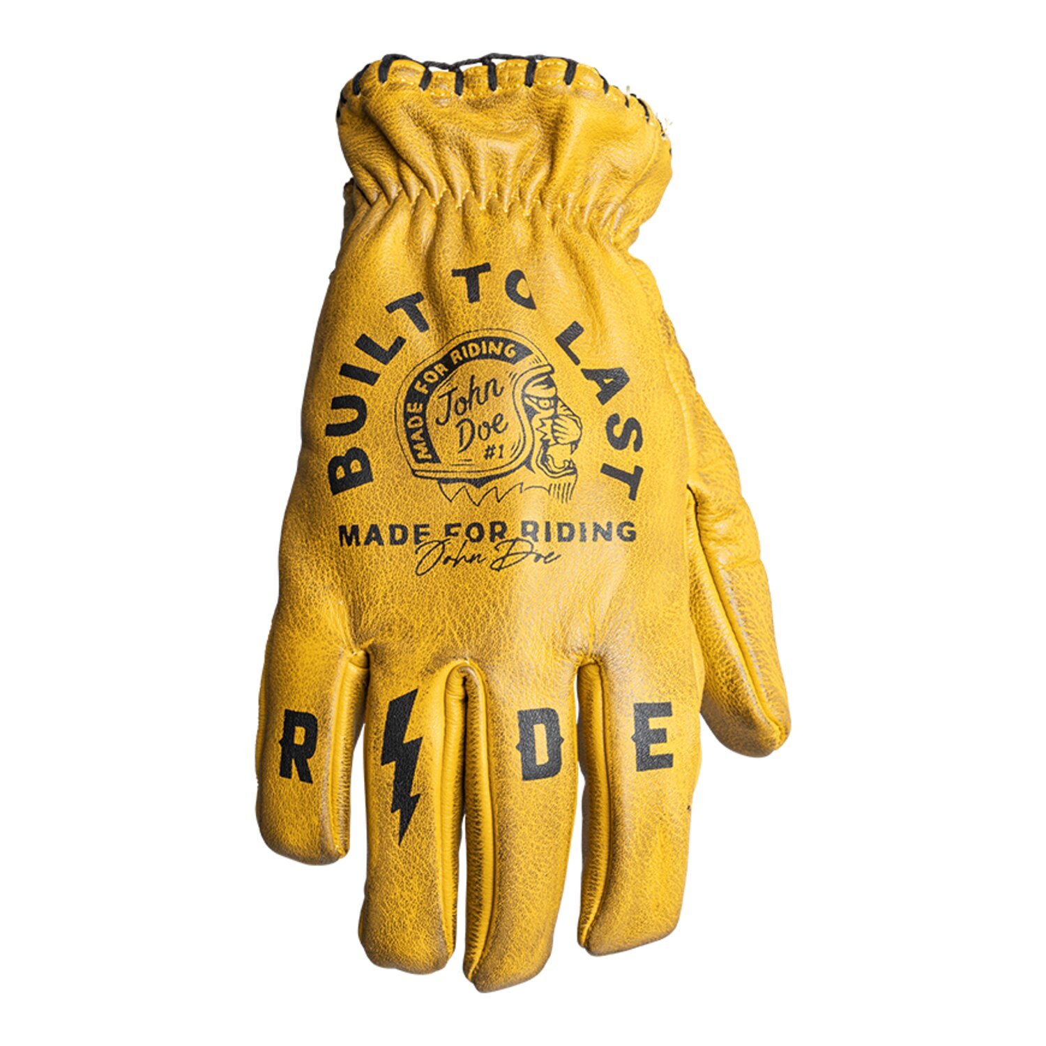 M — John Doe Coyote gloves yellow/black, M