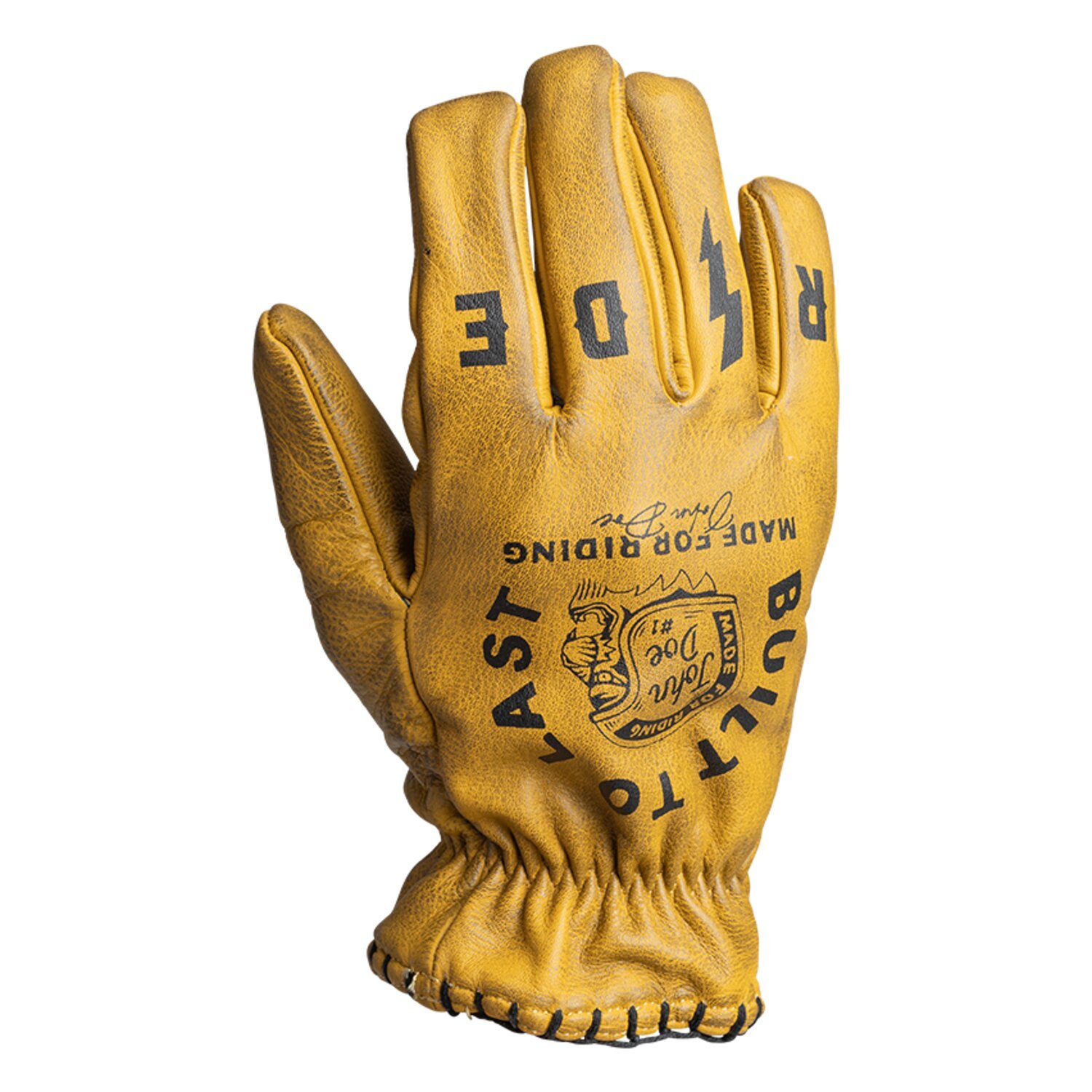 M — John Doe Coyote gloves yellow/black, M