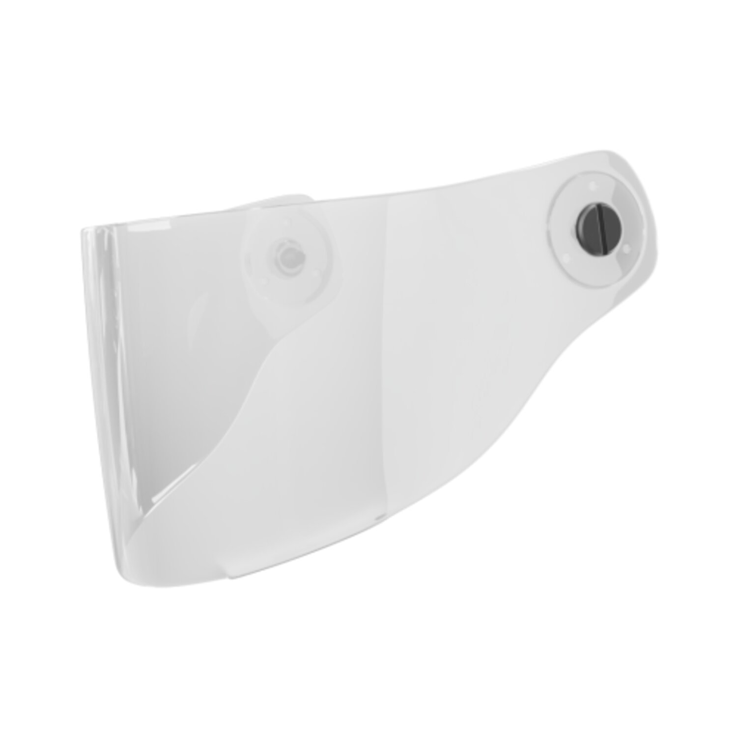 John Doe Set ECE visor clear, White