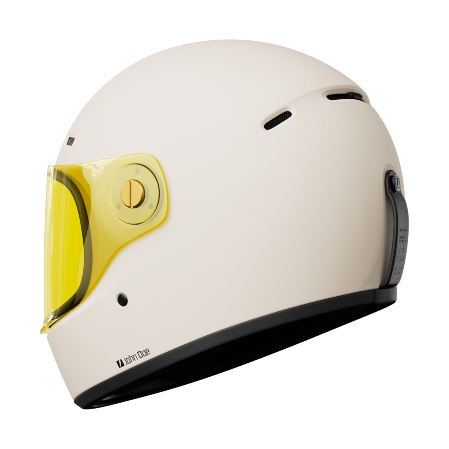 XL — John Doe JD/ONE Frozen helmet off-white, Matte, XL