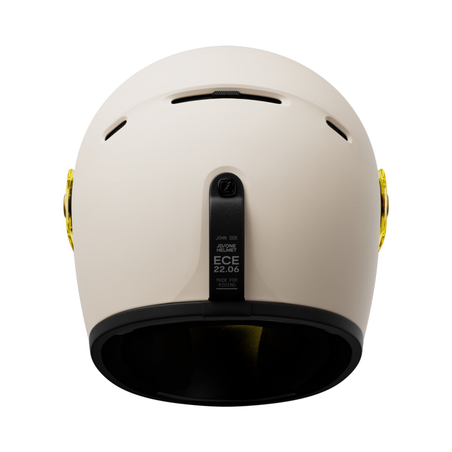 M — John Doe JD/ONE Frozen helmet off-white, Matte, M