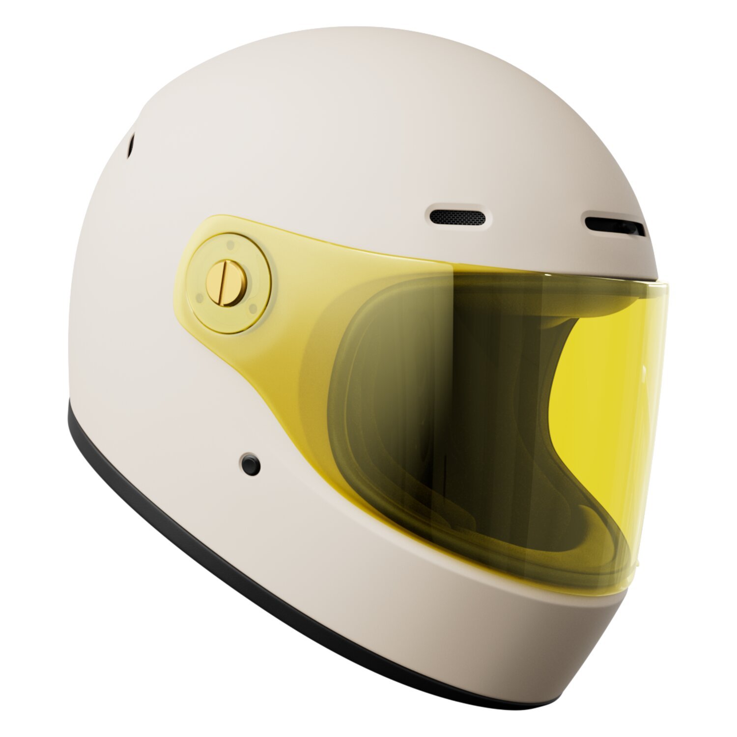 XS — John Doe JD/ONE Frozen helmet off-white, Matte, XS
