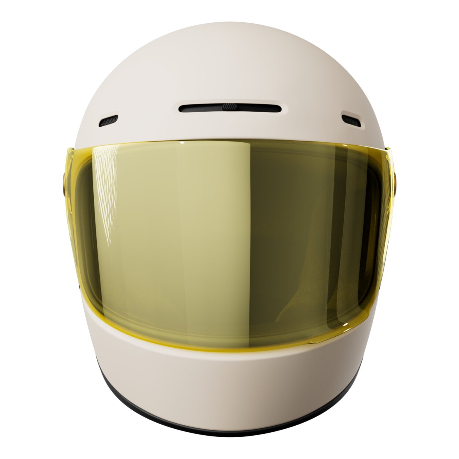 S — John Doe JD/ONE Frozen helmet off-white, Matte, S