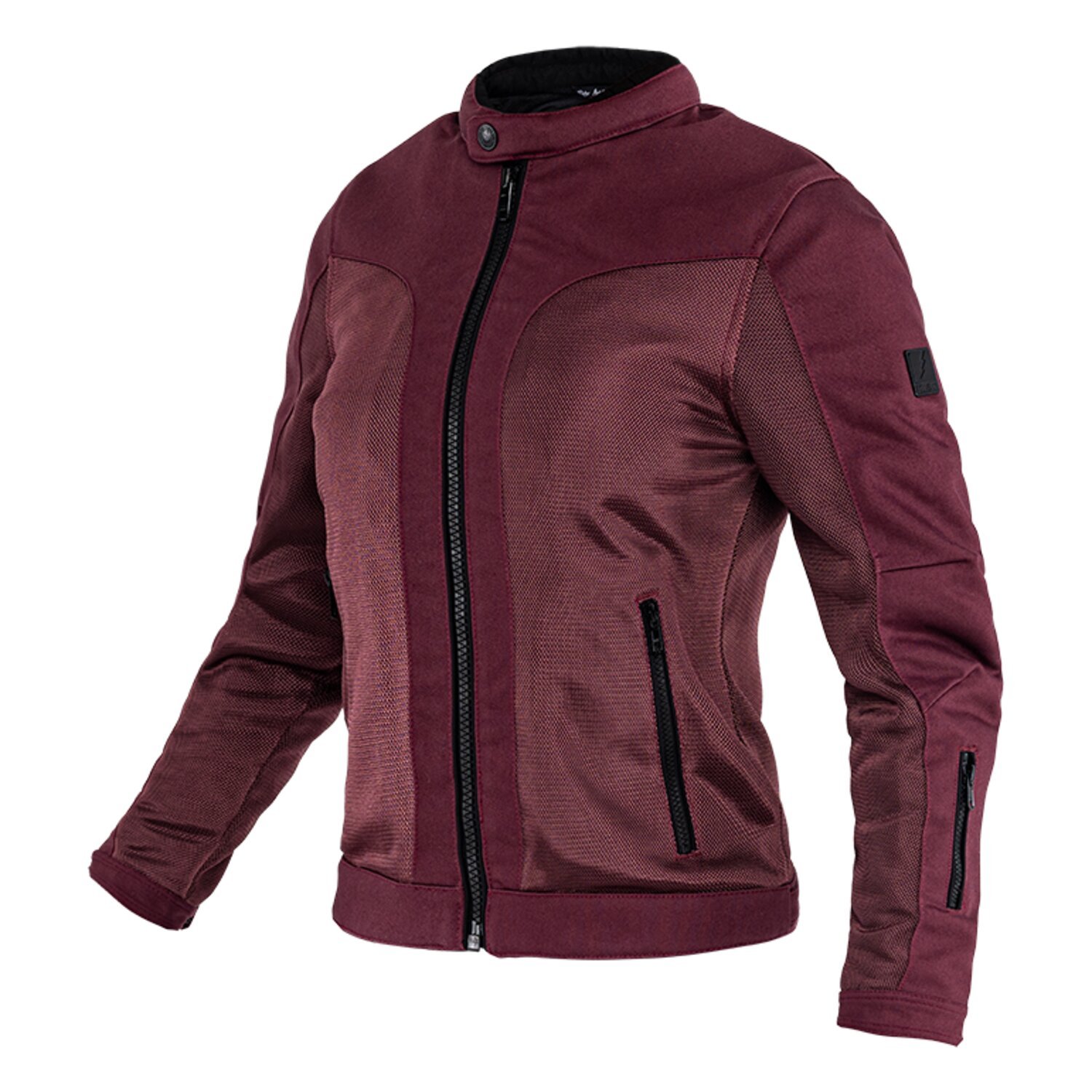 XS — John Doe Aero mesh female jacket bordeaux, Red, XS
