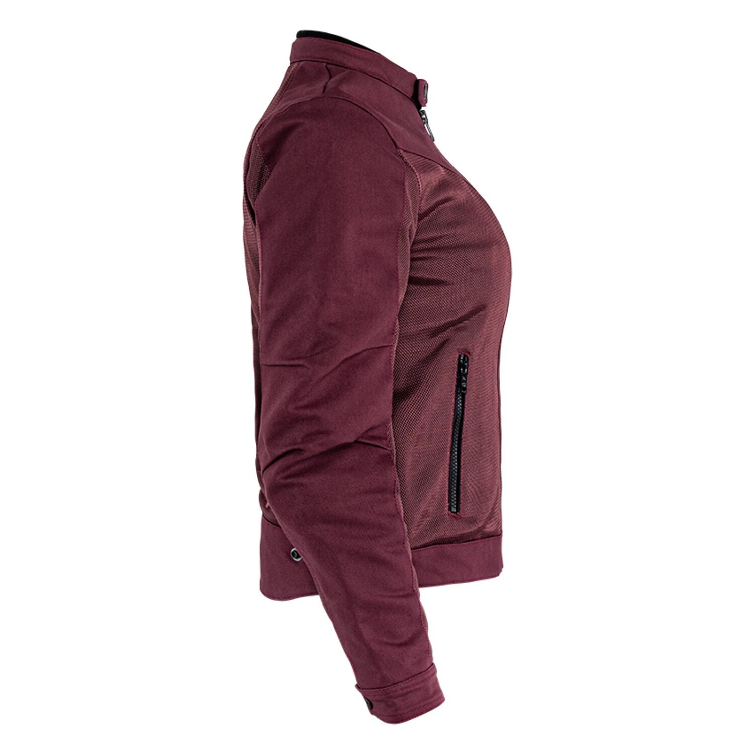 John Doe Aero mesh female jacket bordeaux, Red, XS