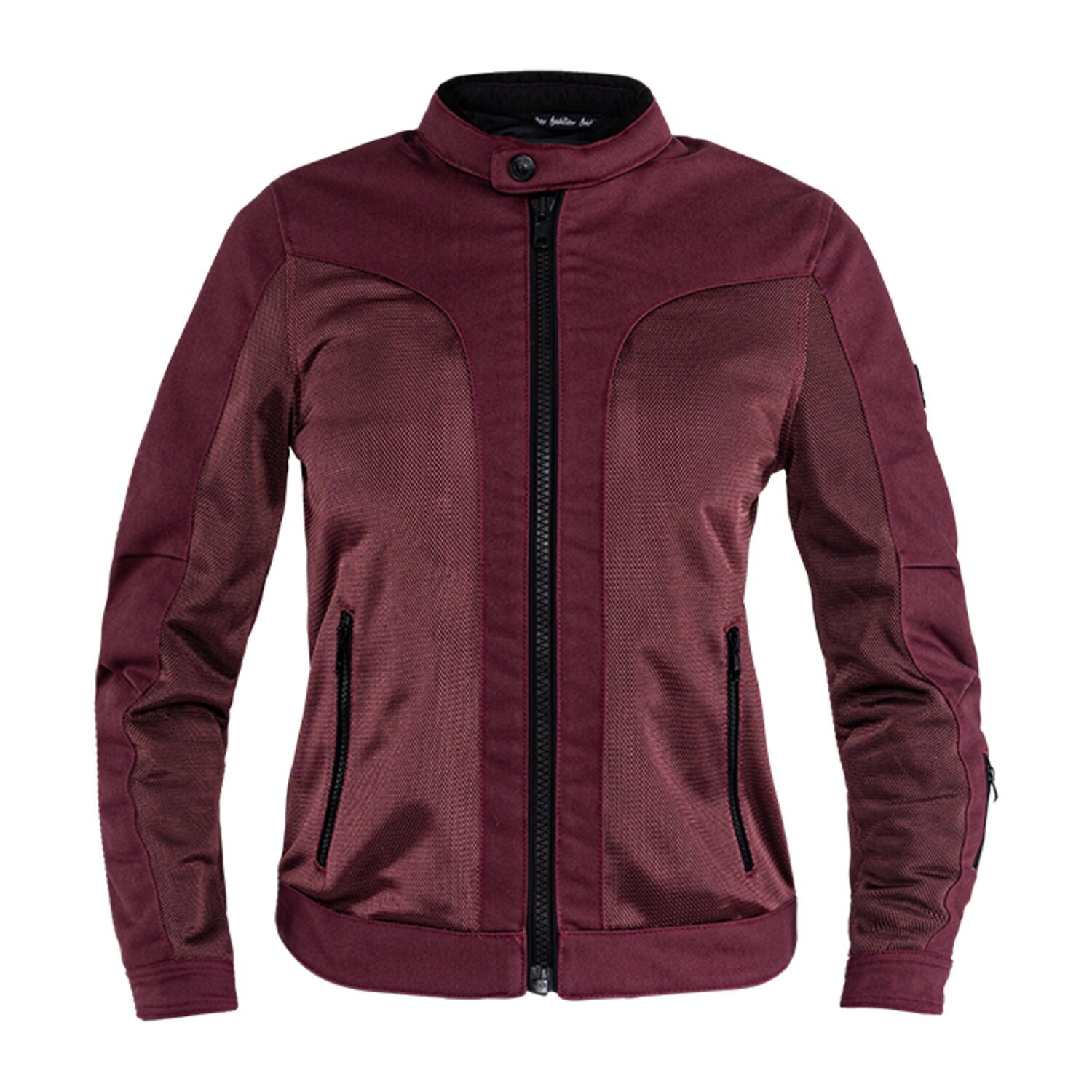 XS — John Doe Aero mesh female jacket bordeaux, Red, XS