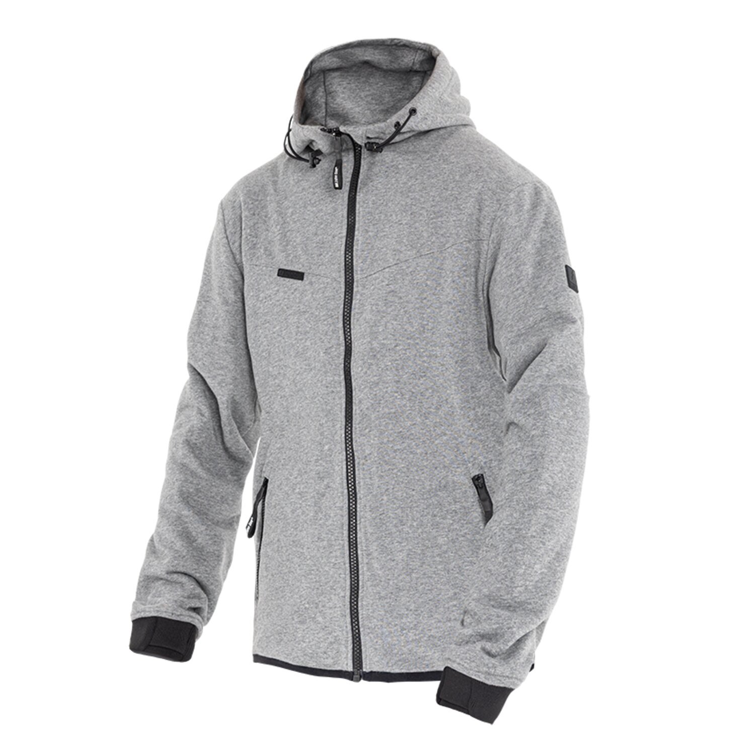 2XL — John Doe XTM hoodie V3 gray melange, 2XL