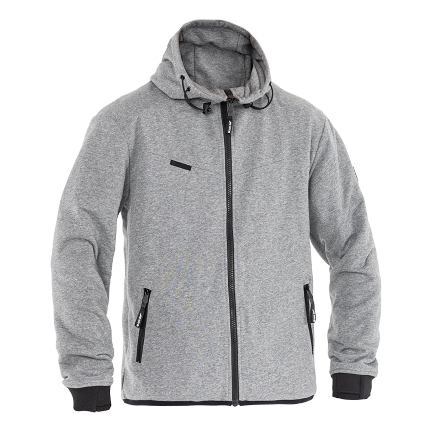 5XL — John Doe XTM hoodie V3 gray melange, 5XL