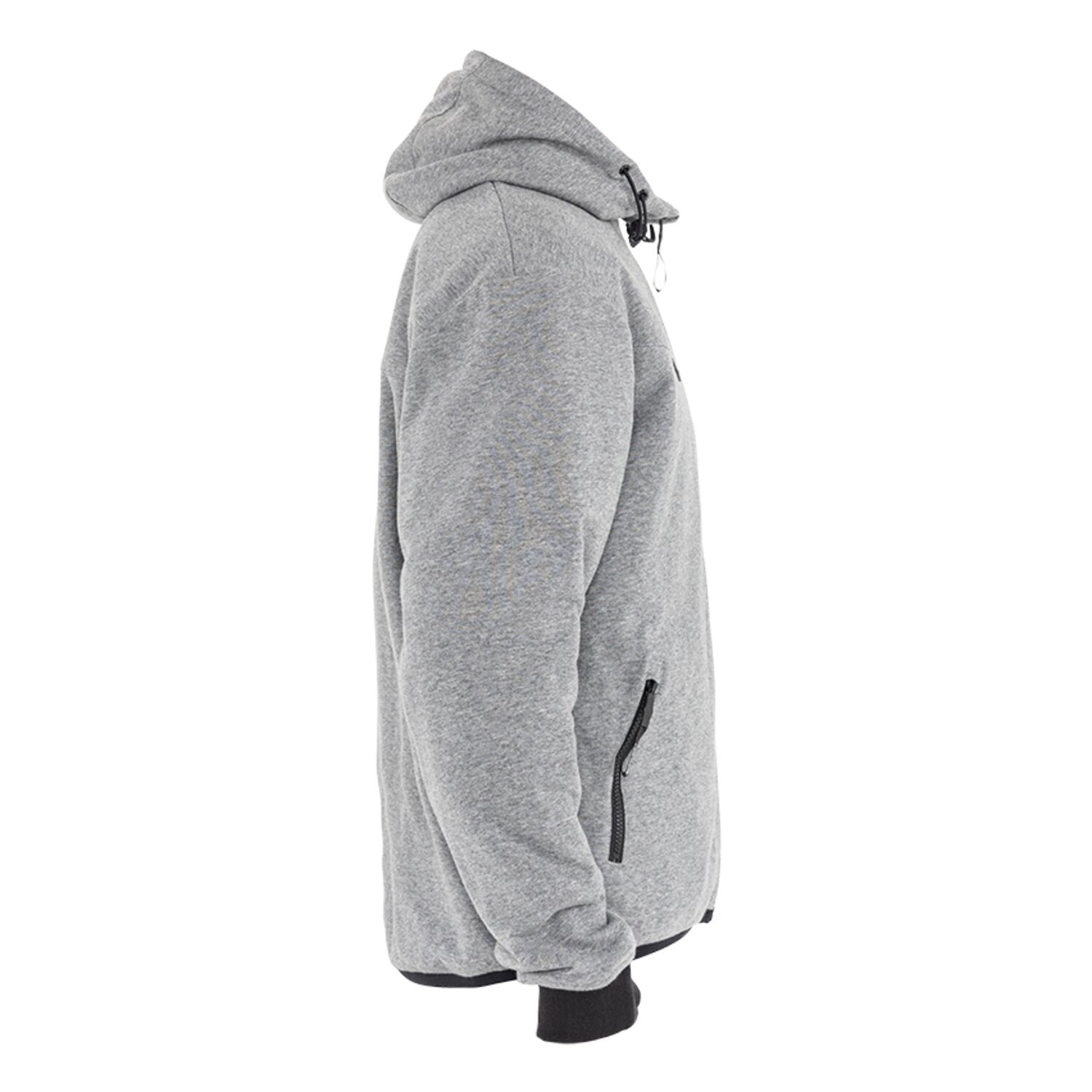4XL — John Doe XTM hoodie V3 gray melange, 4XL