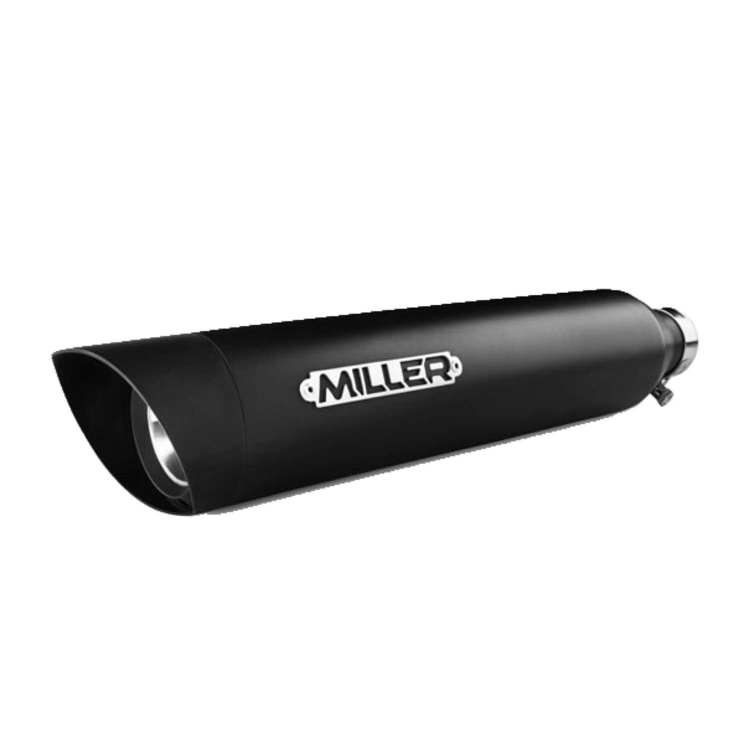 Miller, Destiny Slip-On Mufflers. Euro 5. Matte Black
