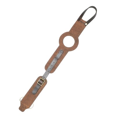 Elevate your ride with the Trip Machine Tank Strap, crafted from premium, durable leather that ages beautifully with every journey. Designed for a seamless vertical mount, it fits your tank perfectly while protecting it in style. Fully adjustable straps ensure a custom fit, and a precise fuel cap cutout adds functional elegance. The blend of smooth and waxed leather offers a rugged yet refined look, transforming your tank into a statement piece. Pair it with the Trip Machine utility pouch for secure storage on the bike and versatile use off it. Dimensions are about 63 x 6.5 cm.