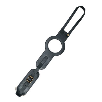 Elevate your ride with the Trip Machine Tank Strap, crafted from premium, durable leather that ages beautifully with every journey. Designed for a seamless vertical mount, it fits your tank perfectly while protecting it in style. Fully adjustable straps ensure a custom fit, and a precise fuel cap cutout adds functional elegance. The blend of smooth and waxed leather offers a rugged yet refined look, transforming your tank into a statement piece. Pair it with the Trip Machine utility pouch for secure storage on the bike and versatile use off it. Dimensions are about 63 x 6.5 cm.