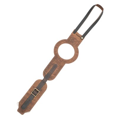 Elevate your ride with the Trip Machine Tank Strap, crafted from premium, durable leather that ages beautifully with every journey. Designed for a seamless vertical mount, it fits your tank perfectly while protecting it in style. Fully adjustable straps ensure a custom fit, and a precise fuel cap cutout adds functional elegance. The blend of smooth and waxed leather offers a rugged yet refined look, transforming your tank into a statement piece. Pair it with the Trip Machine utility pouch for secure storage on the bike and versatile use off it. Dimensions are about 63 x 6.5 cm.