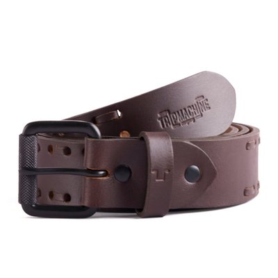 The Trip Machine Bronco belt has been forged in the old wild west with its cowboy charm. Crafted as an ode to the wild spirit, it invokes human pursuit of adventure and courage to journey into the unknown. The belts are made from natural leather and hence there will be scars, marks and spots, this will make the belt unique. 