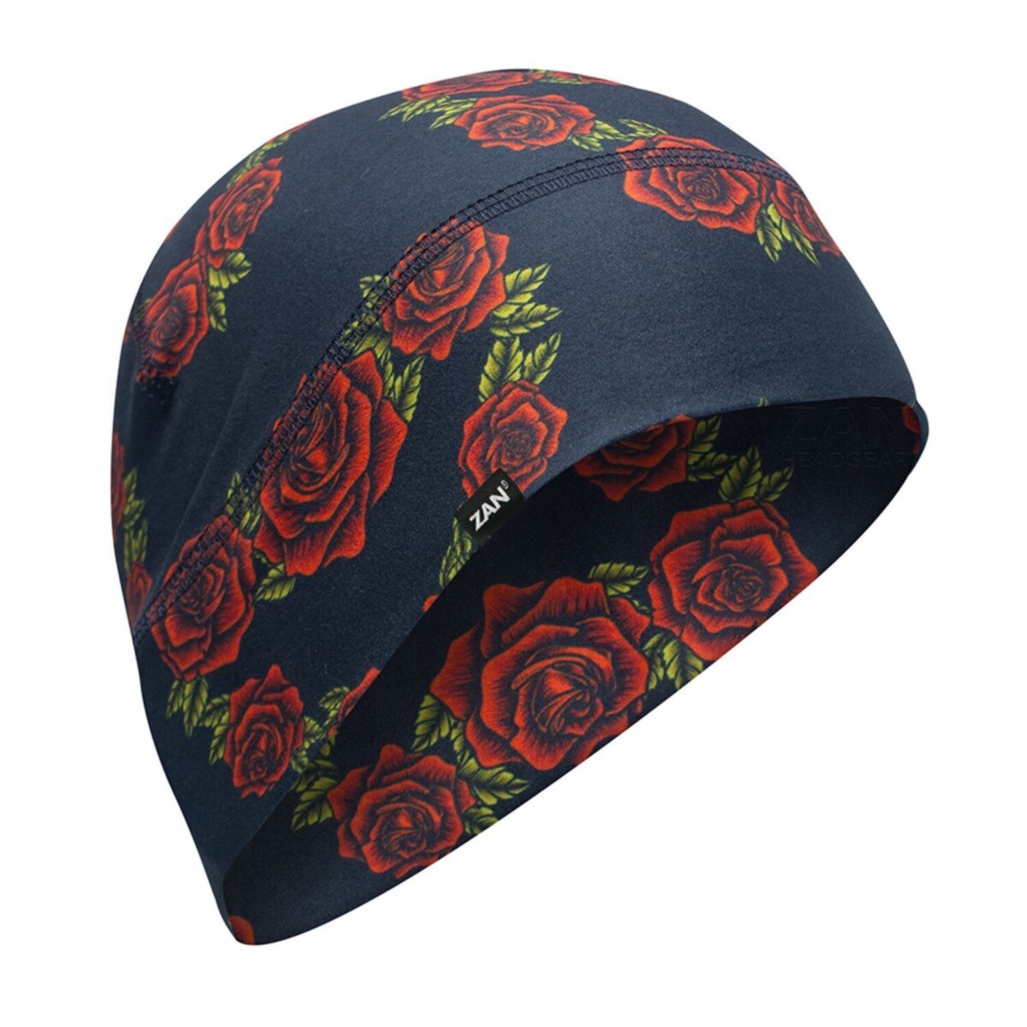 ZANheadgear Helmet Liner/Beanie SportFlex® Series Rose Heart