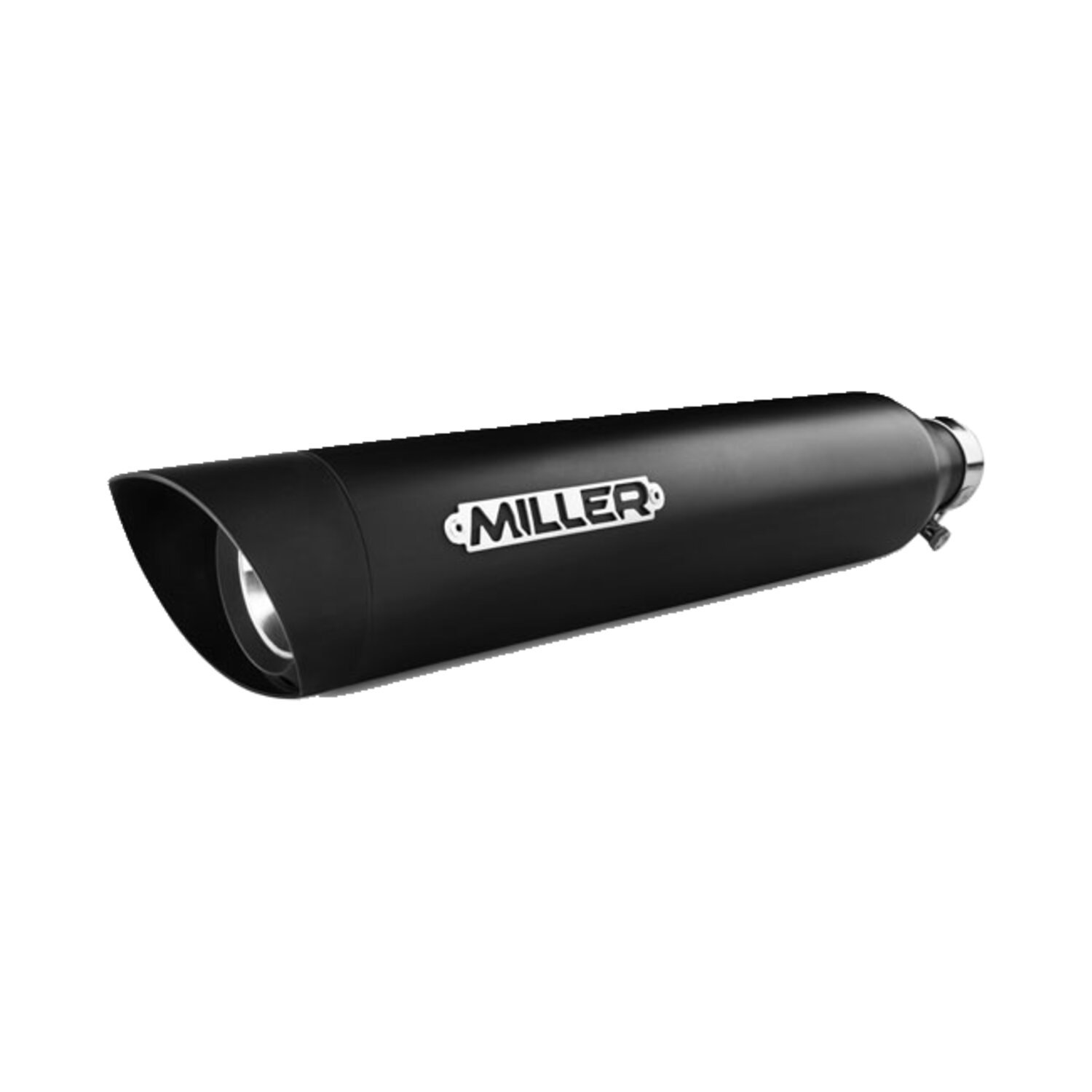 Miller, Yukon Slip-On Muffler. Euro 5+. Black