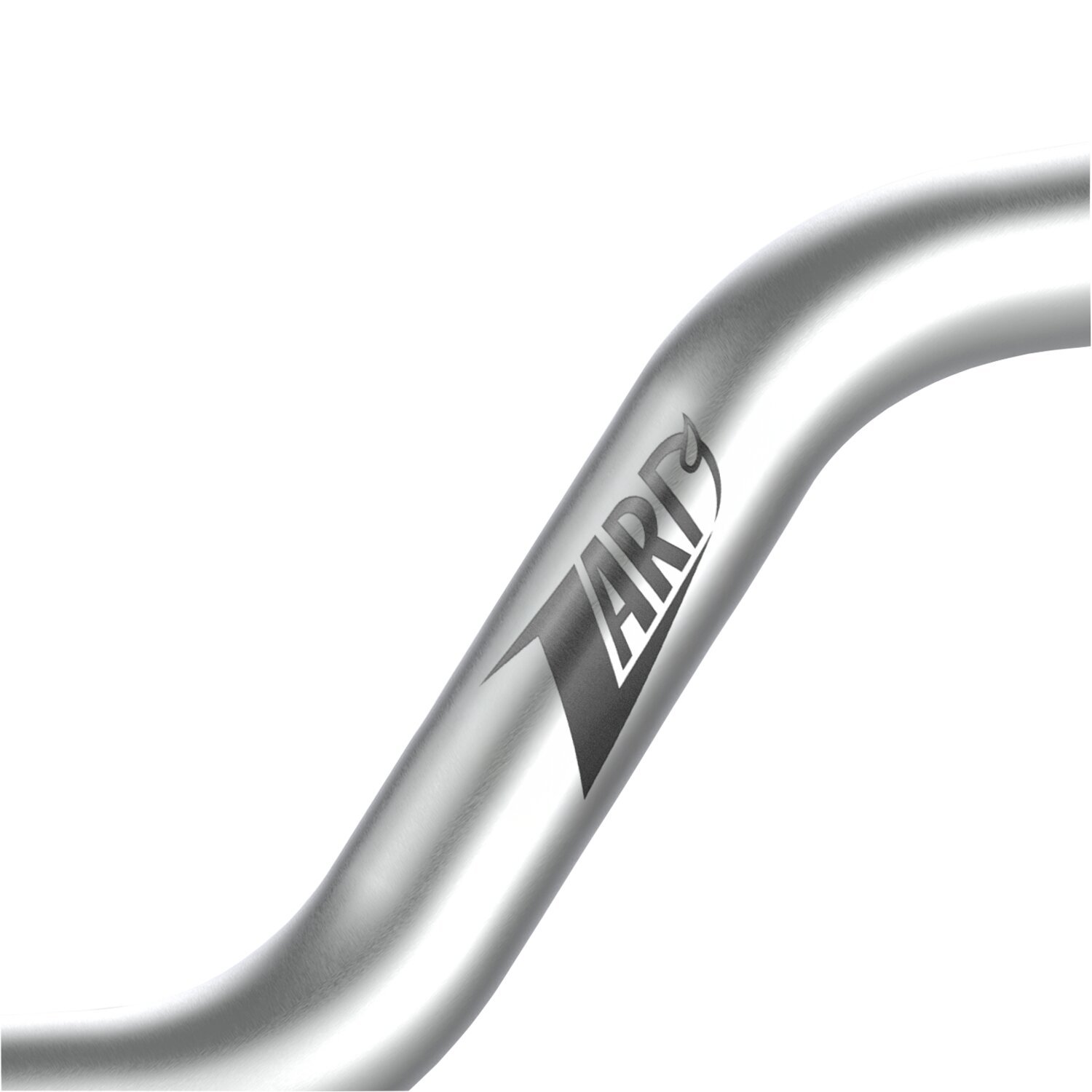 Zard, Sport 4" Medium handlebar. Satin clear stainless, Silver
