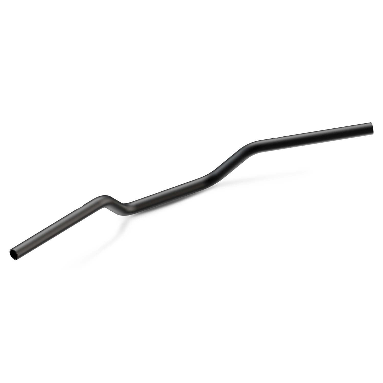 Zard, Sport 4" Medium handlebar. Satin, Black, Powder Coated