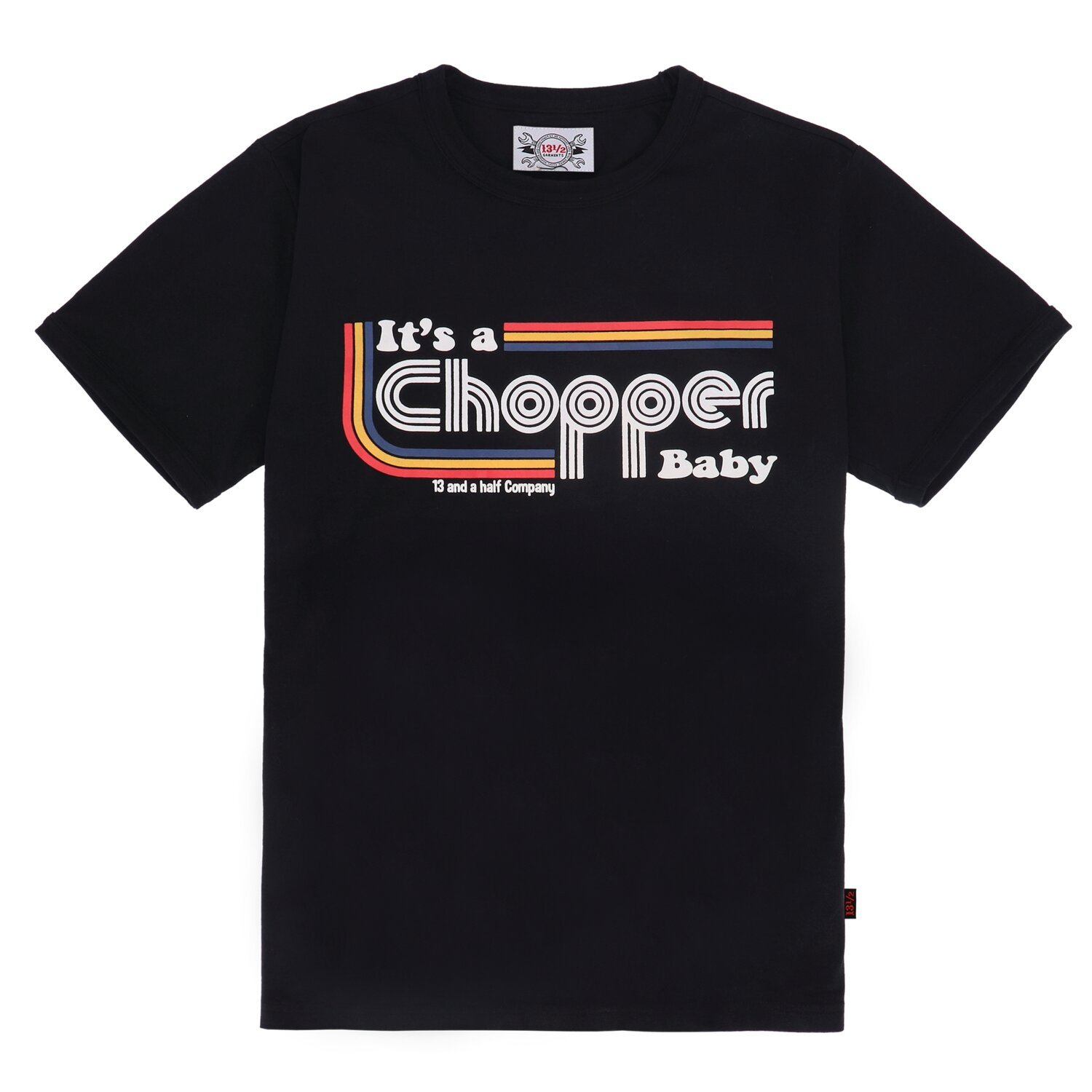 13 1/2 It's a chopper baby t-shirt
