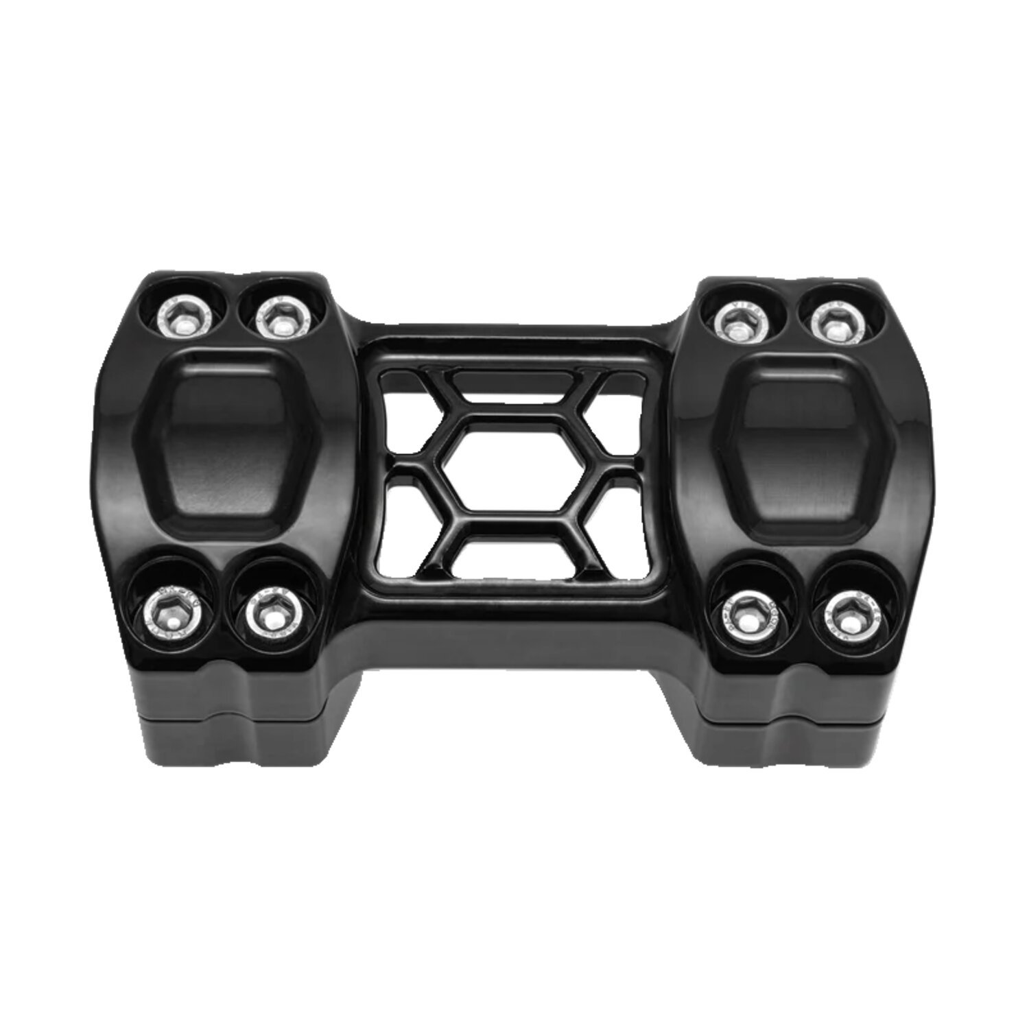 Killer Custom, 1" 'Task Force' risers. 2" rise, Black, Satin