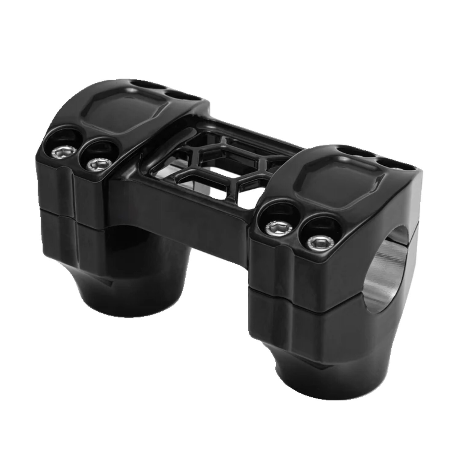 Killer Custom, 1" 'Task Force' risers. 2" rise. Black, Satin