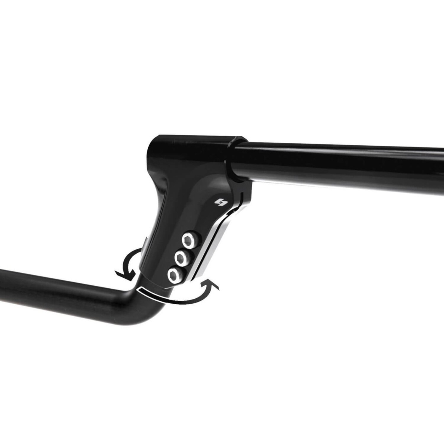 Kraus, Open Road adjustable handlebars, Black, Powder Coated