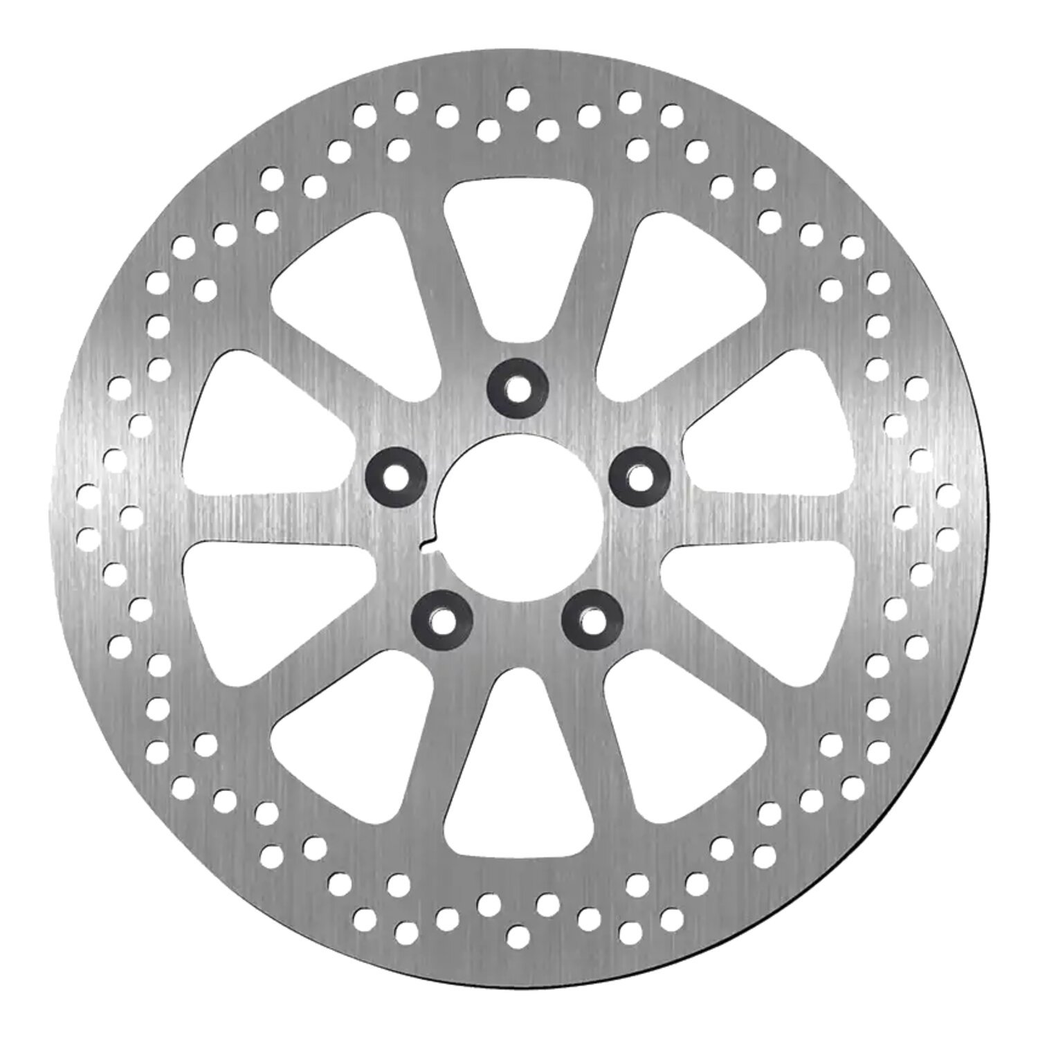 SBS, '10-Spoke Rigid' brake rotor 300mm. Front