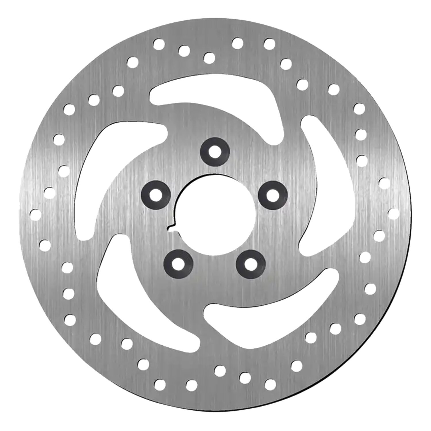 SBS, '5-Spoke Swept Rigid' brake rotor 260mm. Rear