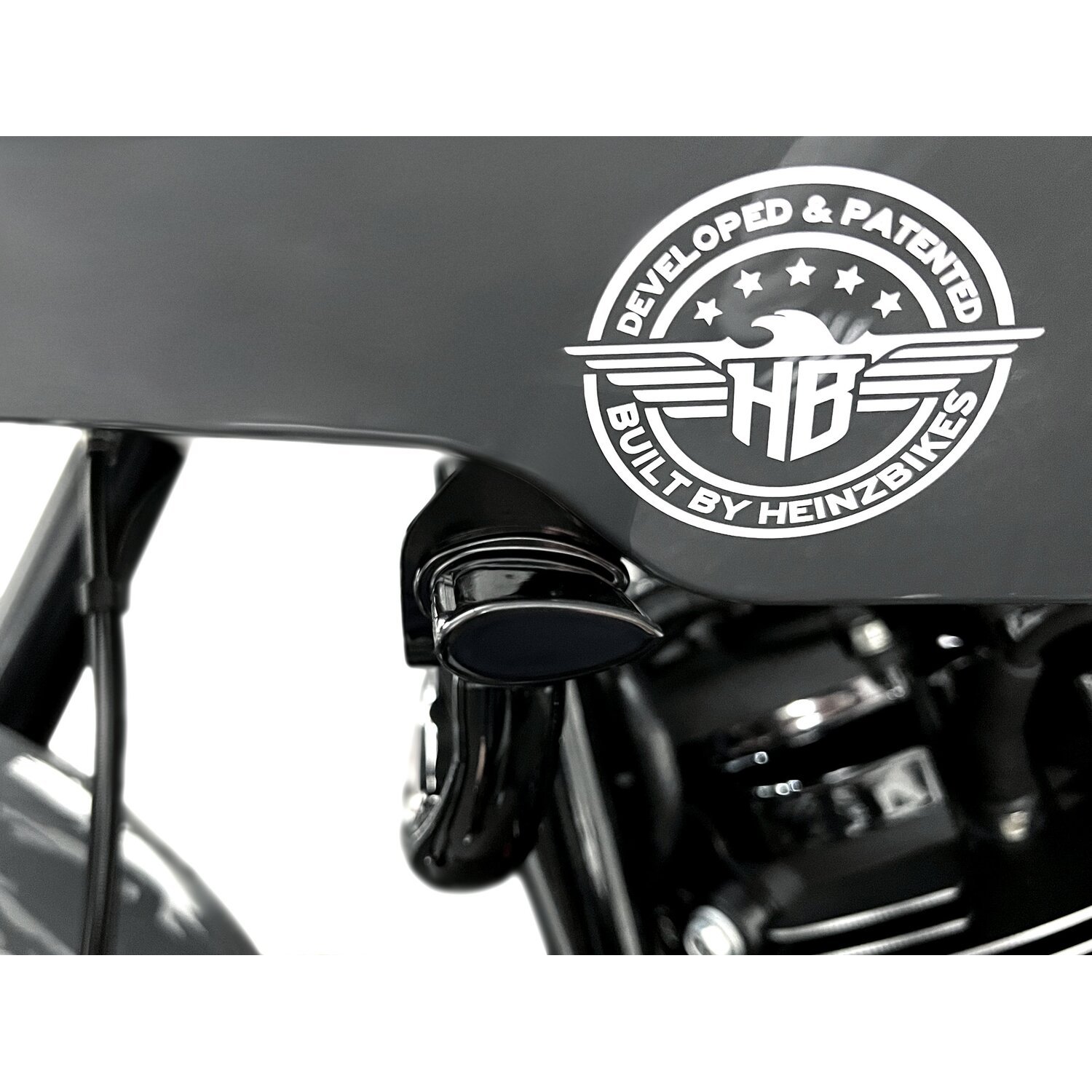 HeinzBikes, ST Classic turn signals. Position lights