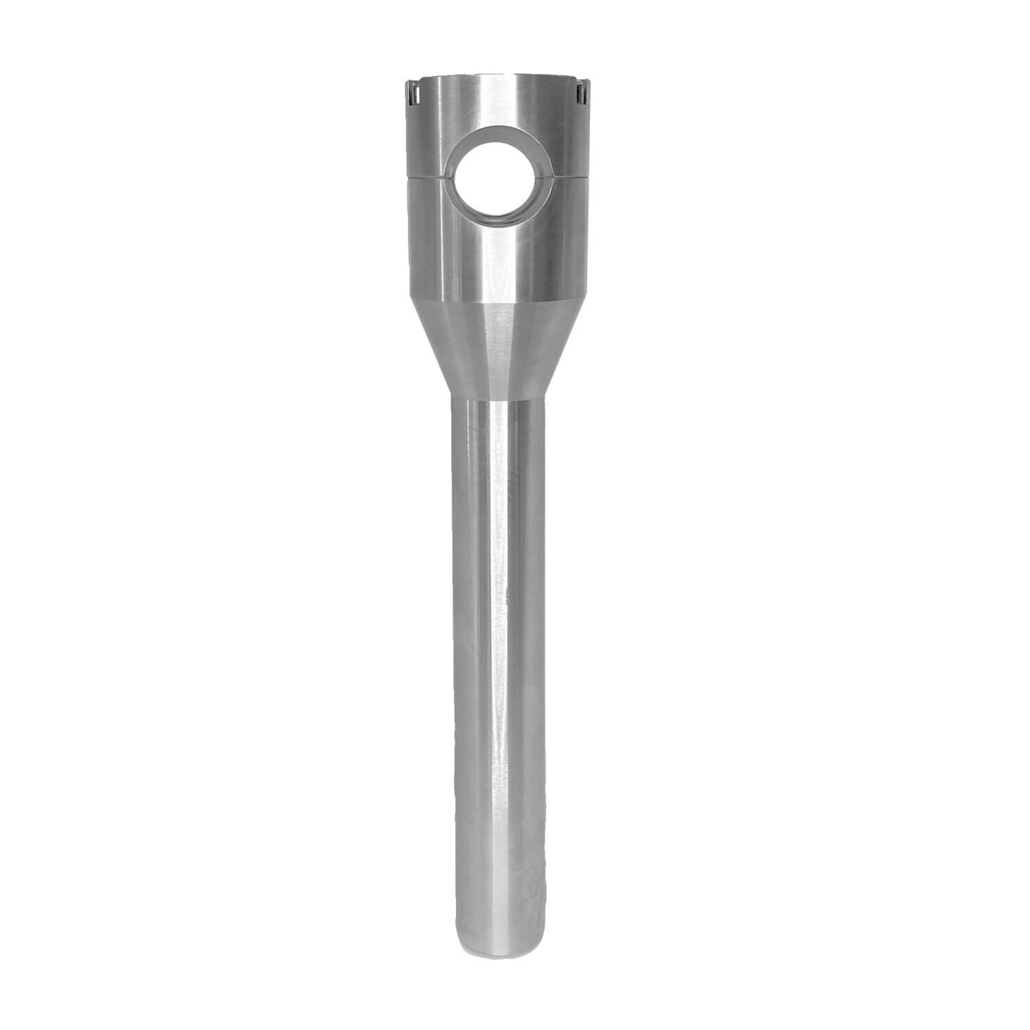 HeinzBikes, Clubstyle straight risers 10, Silver, Anodized
