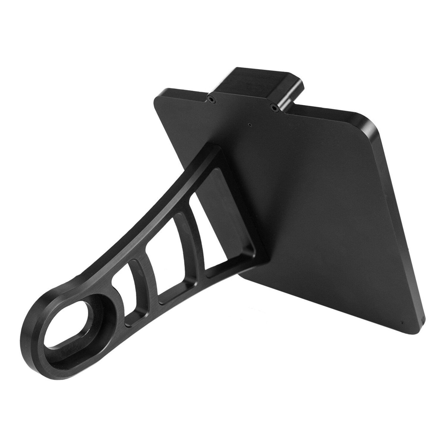 HeinzBikes, side mount license plate holder kit. Black anod