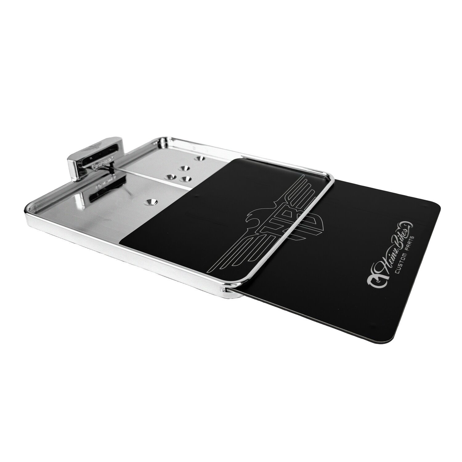 HeinzBikes, side mount licenese plate bracket