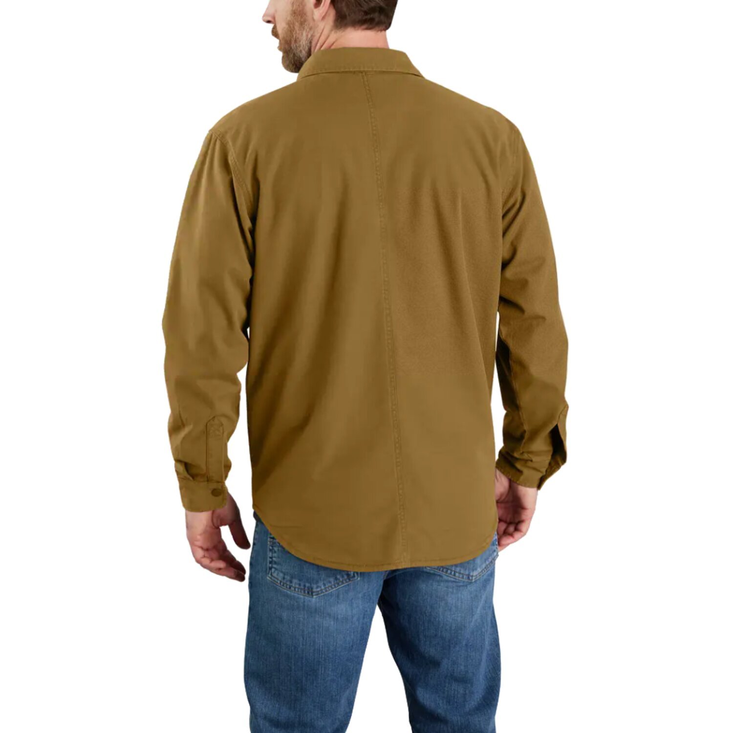Carhartt Canvas Fleece-Lined shirt oak