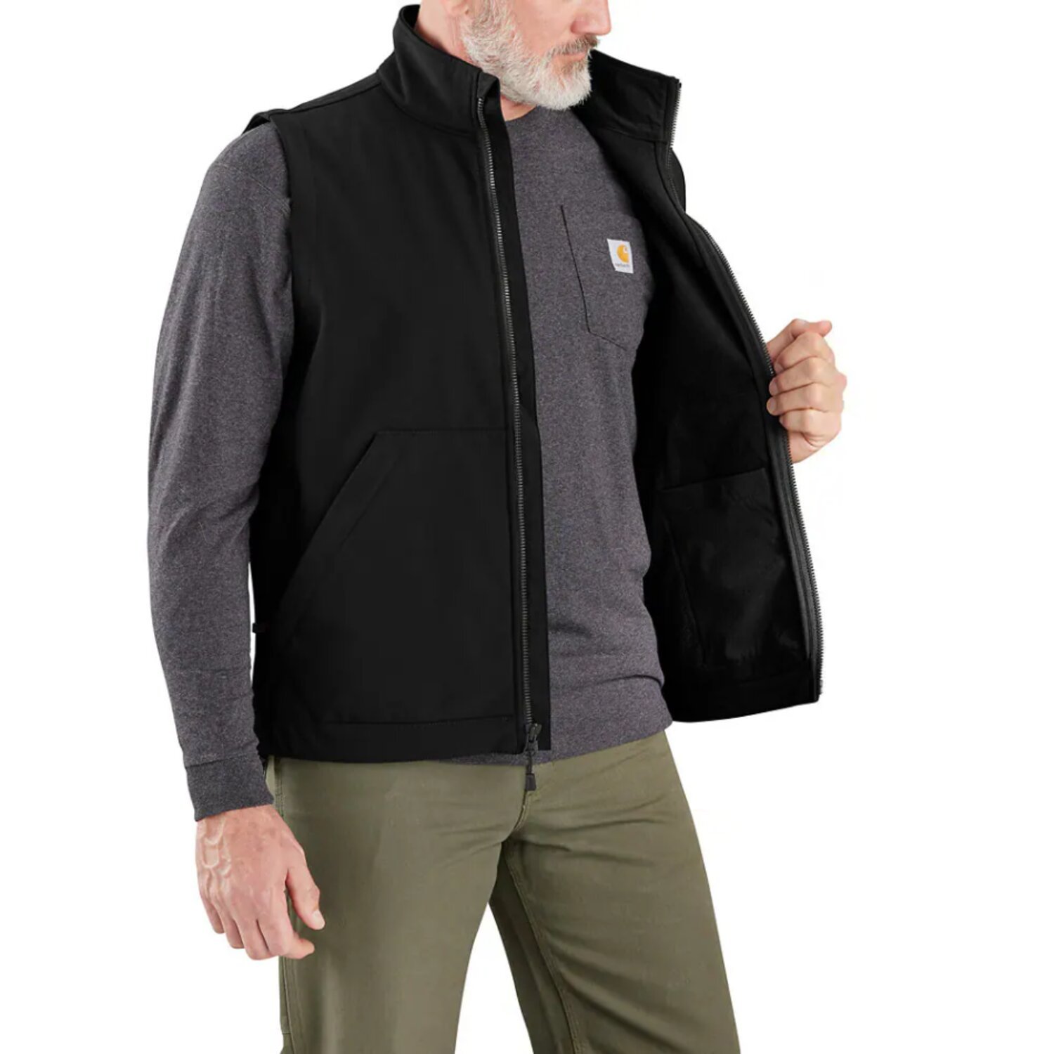 Carhartt Galesburg softshell vest, Black, 2XL