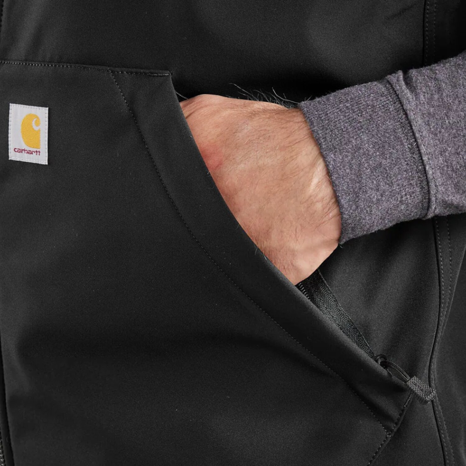 Carhartt Galesburg softshell vest, Black, 2XL