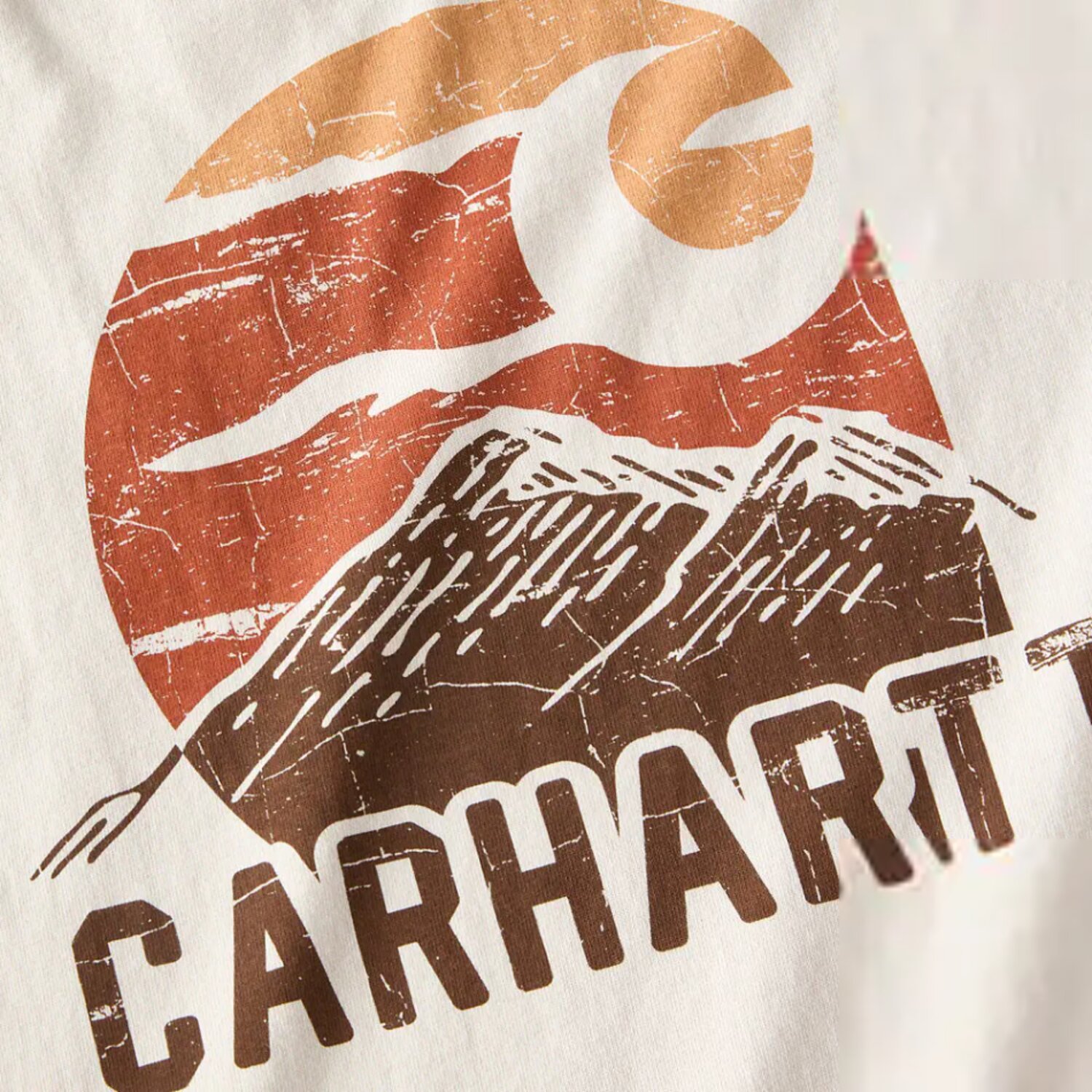 Carhartt Mountain long sleeve malt, White, M