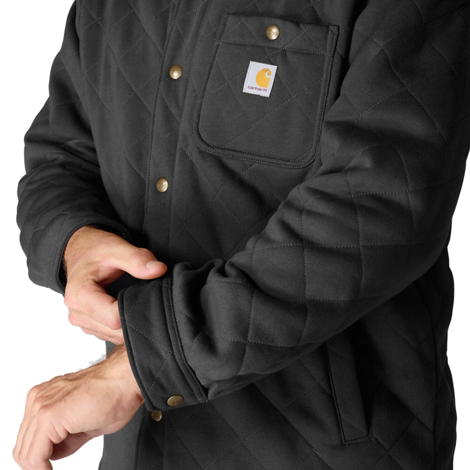 Carhartt Quilted Snap Front shirt