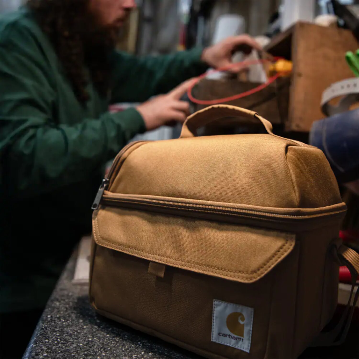 Carhartt Lunch cooler gravel, Gray