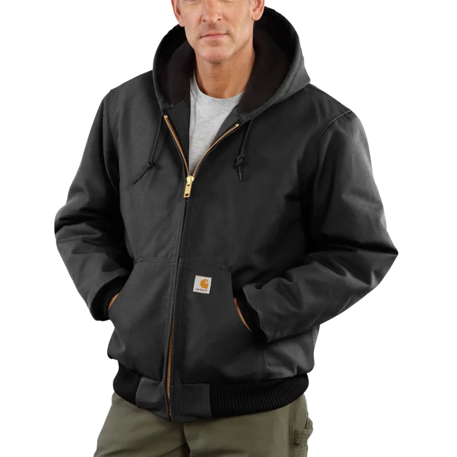 Carhartt Insulated Flannel Active jacket, Black, 2XL