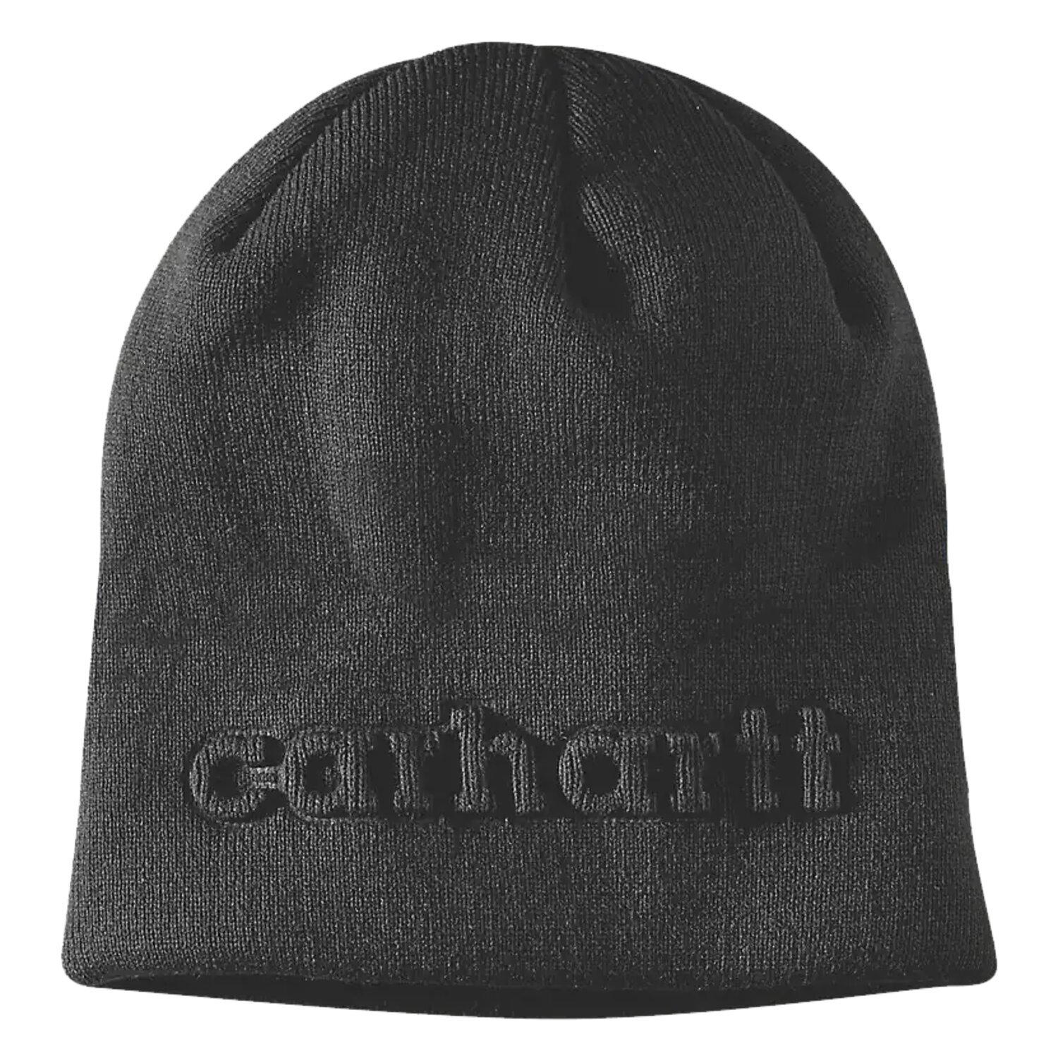 Carhartt Knit Embossed beanie, Black