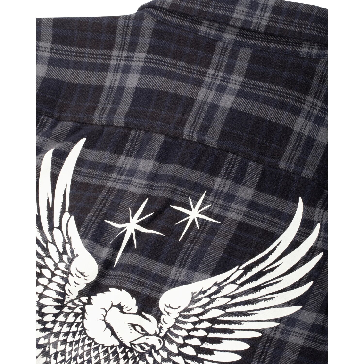 Loser Machine Step up flannel shirt black, M