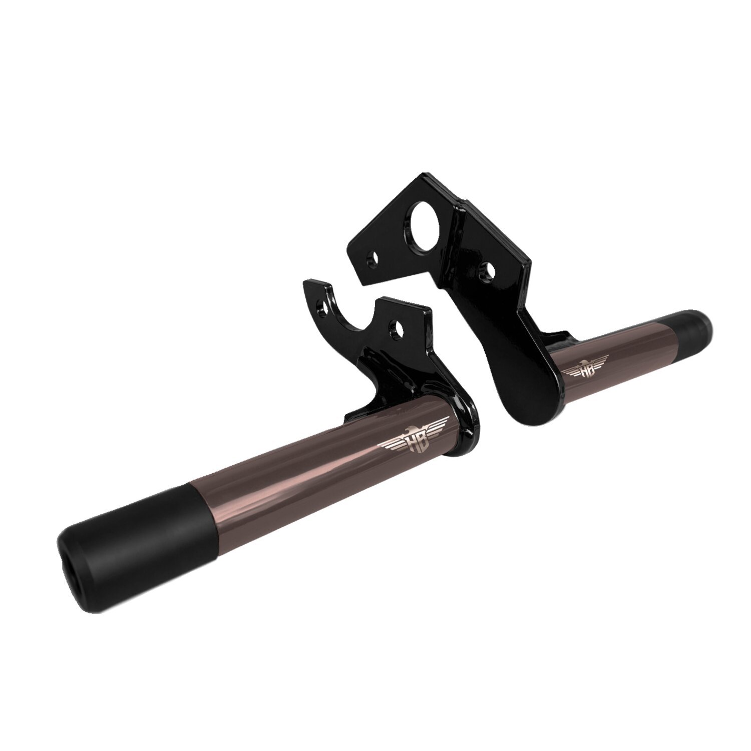 HeinzBikes, limited edition clubstyle crashbar, Bronze, Powder Coated