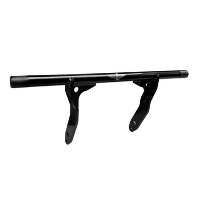 Rider. Rider. One-piece 76cm total width. 
This Performance Clubstyle crash bar is made of steel with a durable powder coated finish. Designed to help prevent damage in events that, hopefully, never come. Stunning looks and a perfect addition to any Clubstyle bike. Complete with model-specific hardware for a no-hassle installation using the OEM mounting points. Crash bar ends come with replaceable sliders (available as 706692). 