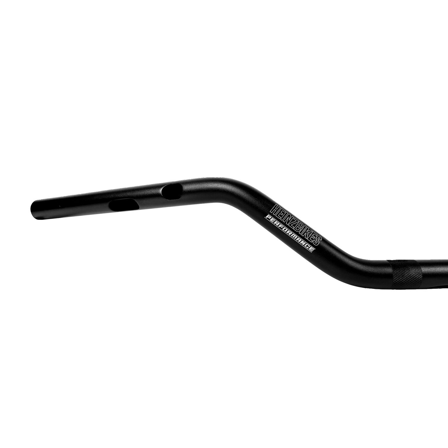 HeinzBikes, Performance Clubstyle Moto MID Bar, Black, Anodized
