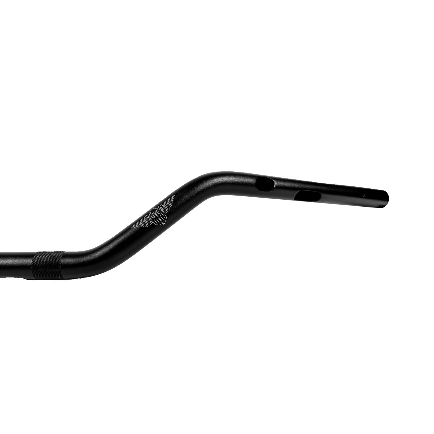 HeinzBikes, Performance Clubstyle Moto MID Bar, Black, Anodized