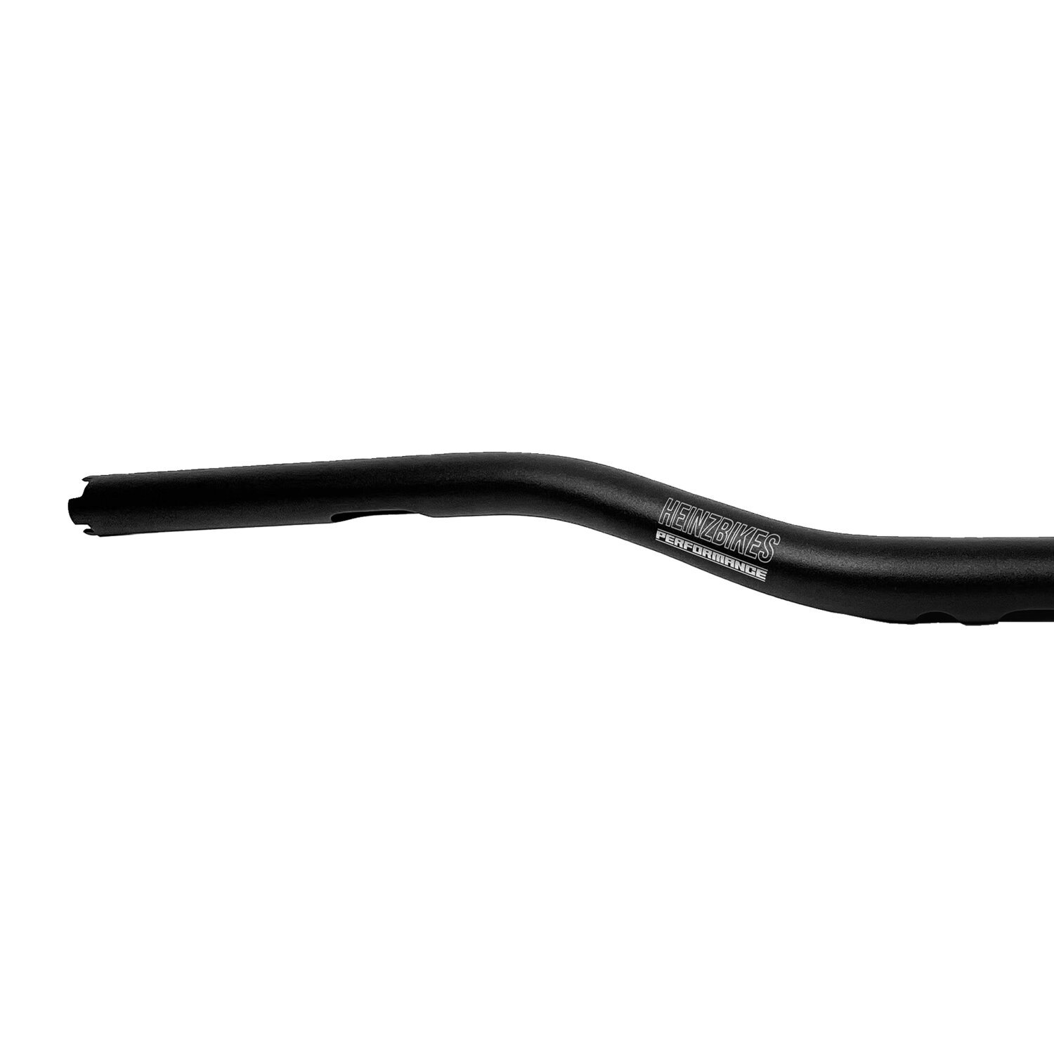 HeinzBikes, Performance Clubstyle MX handlebar, Black, Anodized