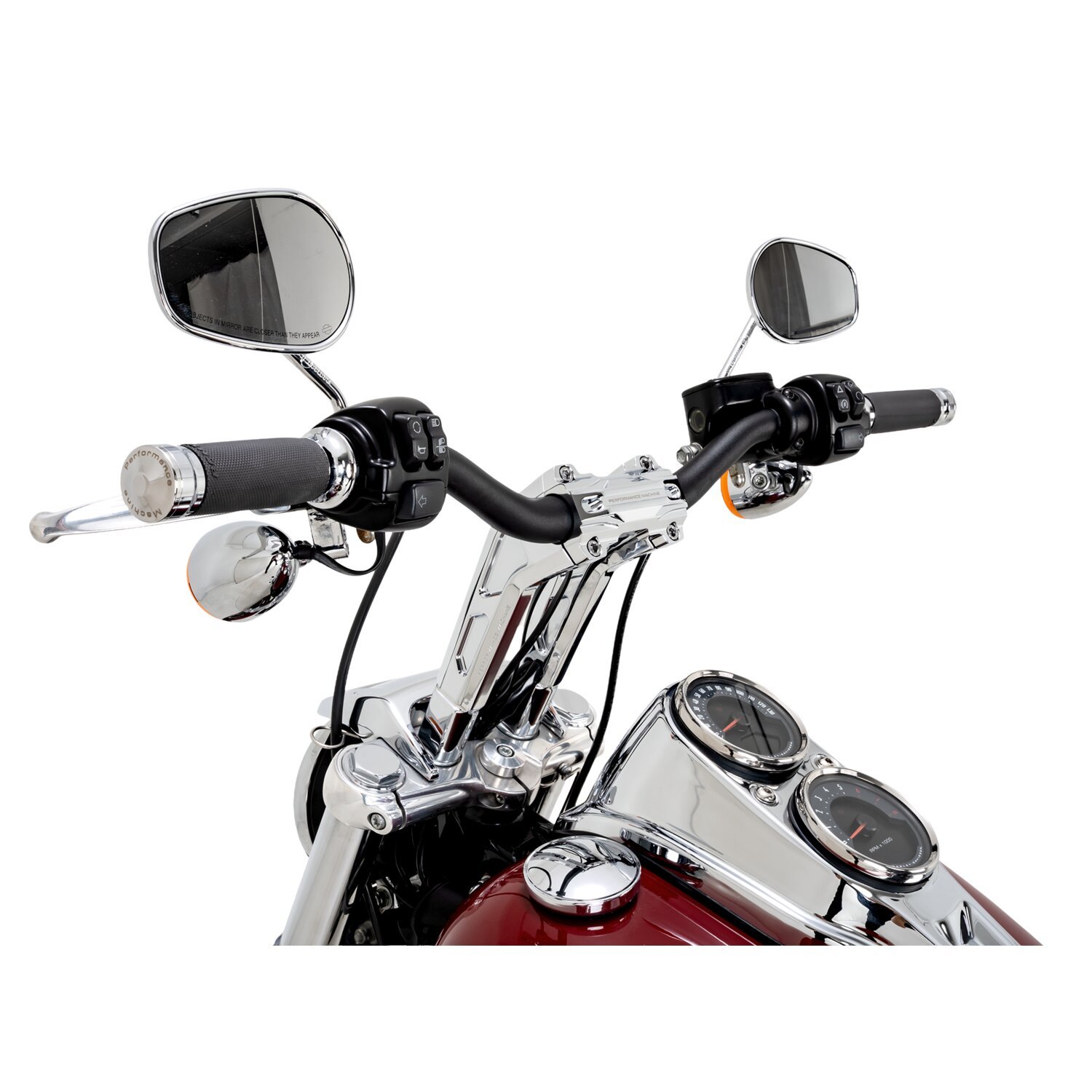 PM, 1-1/4" Phatbar & 12" riser kit