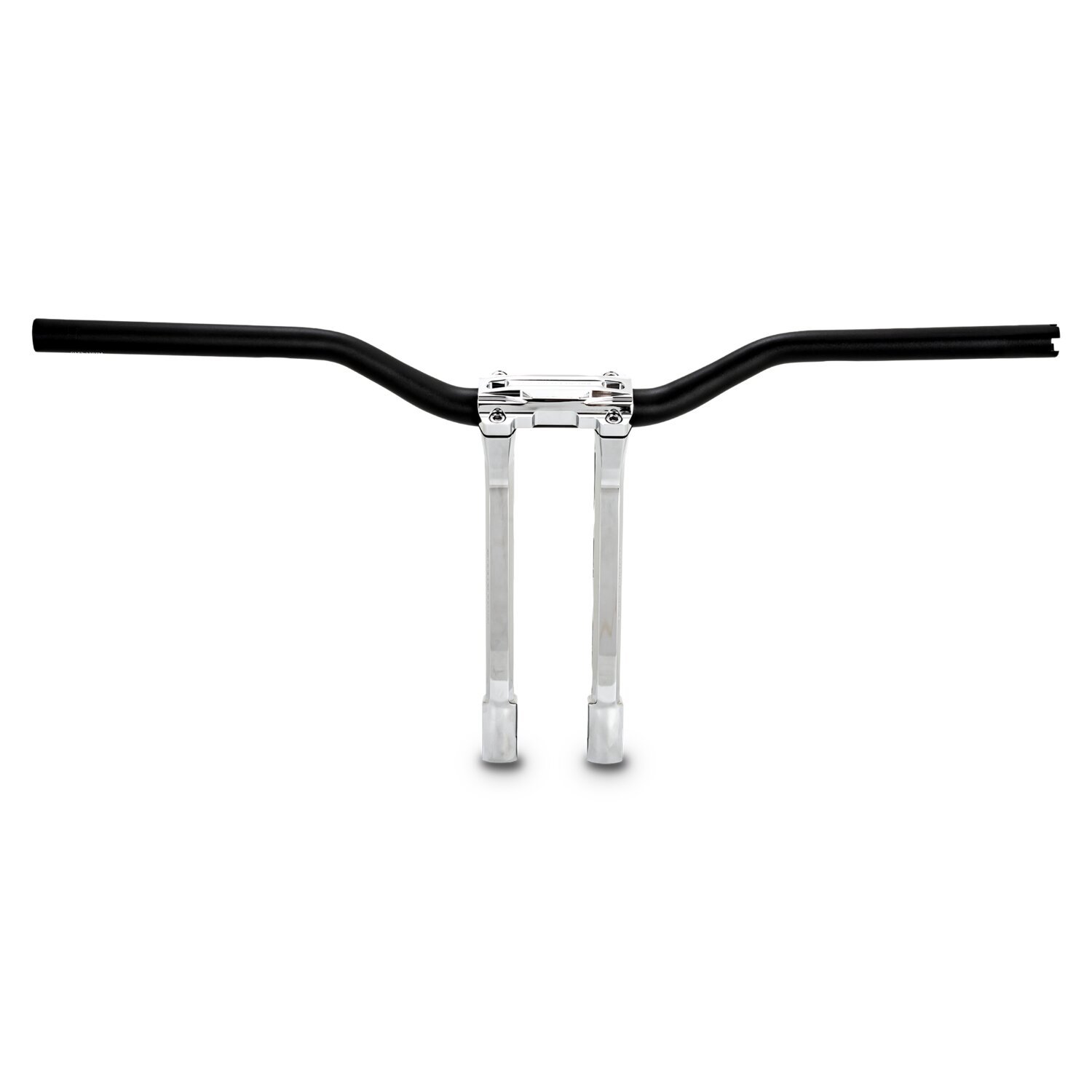 PM, 1-1/4" Phatbar & 14.5" riser kit, Silver, Chrome