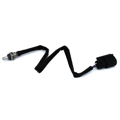 4 wire. Black connector. 
Feuling oxygen sensors are precision made consisting of a ceramic body made of stabilized zirconium dioxide, surface coated with gas-permeable platinum electrodes and a porous ceramic to aid the prevention of erosion due to contamination and particulates in the exhaust gases. 
OEM replacement reference 32700083 