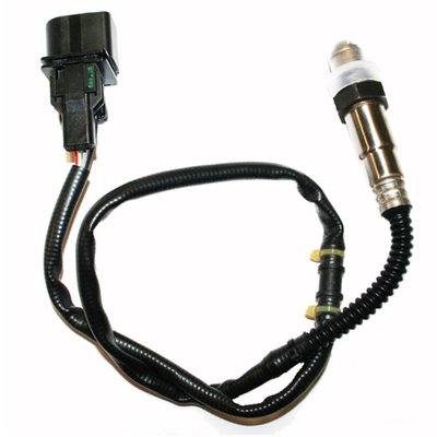 This is a wide band lambda sensor, to fit auto tune modules and dynos. Comes with 5-wire, broadband, flat contacts in connector, 18mm, 23" OAL wiring harness. Wideband air-fuel ratio sensors perform the same function as the regular (lower cost) O2 sensor, but they are able to work over a much wider air/fuel ratio range, more precisely measuring the amount oxygen in the exhaust. Narrow band sensors just switch between rich (too much fuel, not enough oxygen) and lean (too much oxygen, not enough fuel). Wideband sensors use a more costly sophisticated sensing element that provides a signal to the vehicles ECU for a much better air fuel ratio over a wider range. 
- Advanced Wideband sensing element for exact air/fuel measurement 
- Robust sensor design increases sensor longevity 
- Seared protection tube due to 100% functional quality test 
- True direct-fit OE connectors and harness 
- Pre-coated threads with anti-seize compound right out of the box 